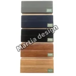 قرنیز MDF  روکش PVC سوپر مات یشیل نیوکلاسیک
