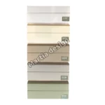 قرنیز MDF  روکش PVC سوپر مات یشیل نیوکلاسیک - Image 2