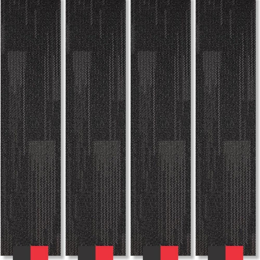 carpet-tile-wilton-houston-155b04 موکت تایل ویلتون طرح هاستون مشکی (155B04)